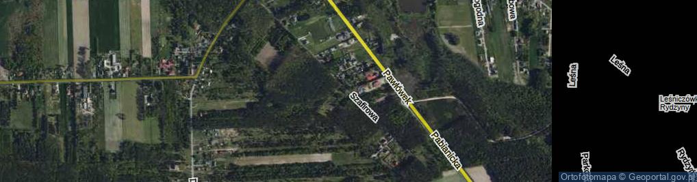 Zdjęcie satelitarne Szafirowa ul.