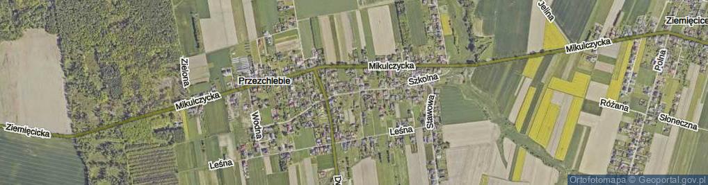 Zdjęcie satelitarne Szkolna ul.