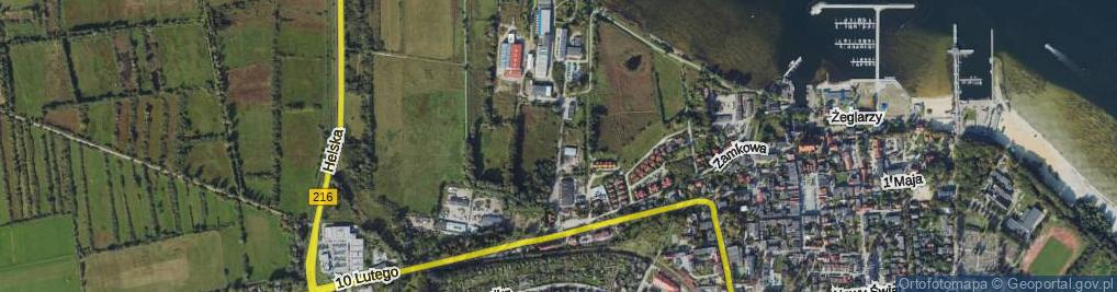 Zdjęcie satelitarne Szystowskiego E., kmdr. ul.