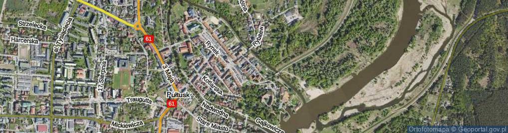 Zdjęcie satelitarne Szkolna ul.