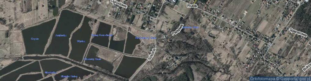 Zdjęcie satelitarne Szkolna ul.