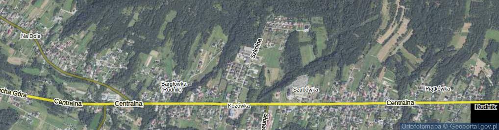 Zdjęcie satelitarne Szkolna ul.