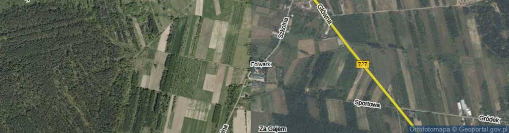 Zdjęcie satelitarne Szkolna ul.