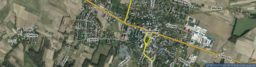 Zdjęcie satelitarne Szkolna ul.