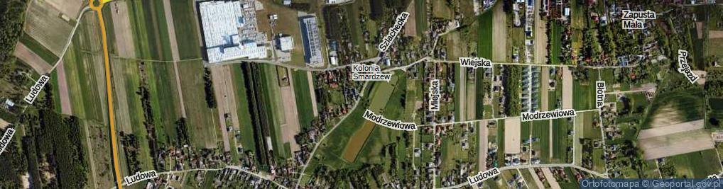 Zdjęcie satelitarne Szlachecka ul.