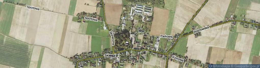 Zdjęcie satelitarne Szkolna ul.