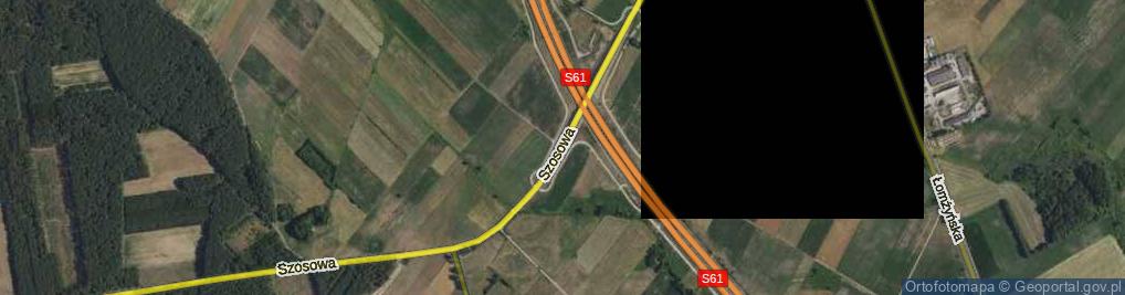 Zdjęcie satelitarne Szosowa ul.