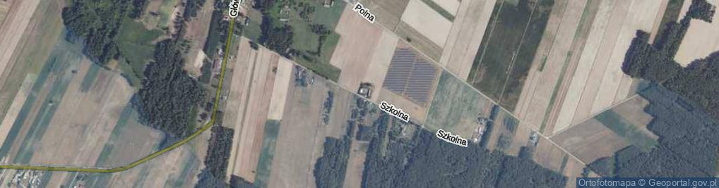 Zdjęcie satelitarne Szkolna ul.