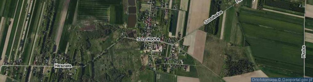 Zdjęcie satelitarne Szczukocice ul.
