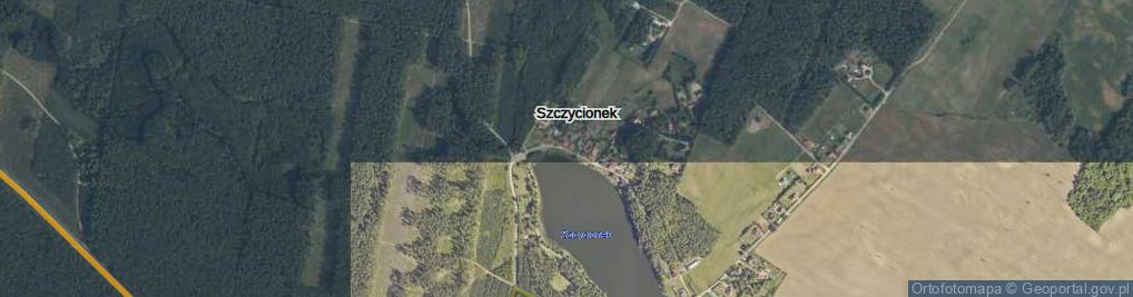 Zdjęcie satelitarne Szczycionek ul.