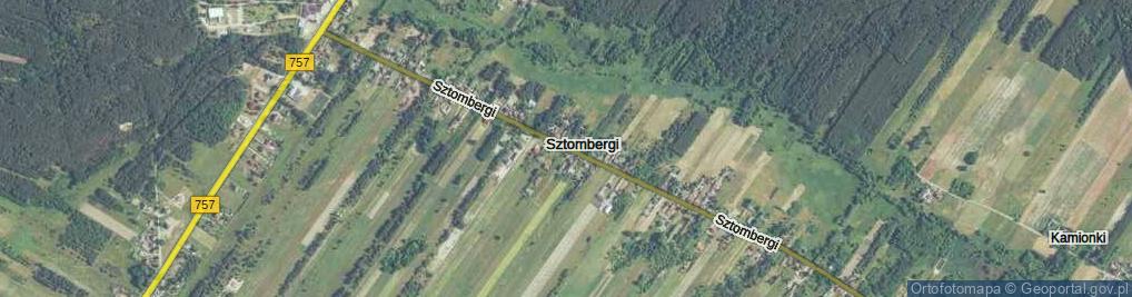 Zdjęcie satelitarne Sztombergi ul.