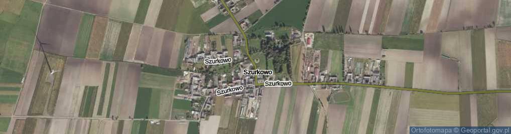 Zdjęcie satelitarne Szurkowo ul.