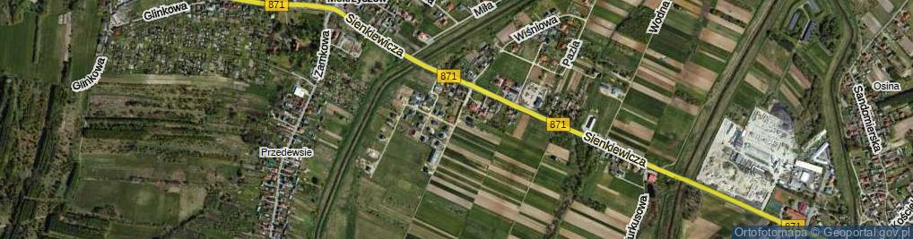 Zdjęcie satelitarne Szafirowa ul.