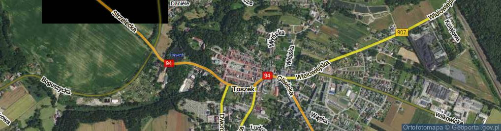 Zdjęcie satelitarne Szewska ul.