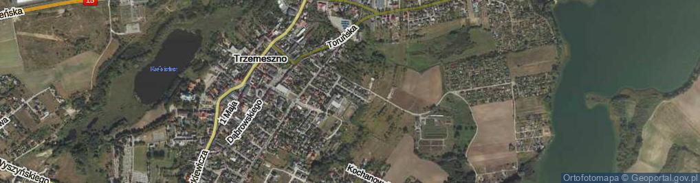 Zdjęcie satelitarne Szkolna ul.