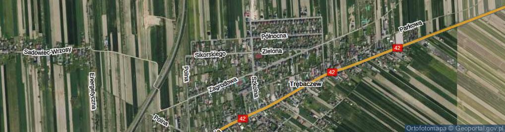 Zdjęcie satelitarne Szkolna ul.