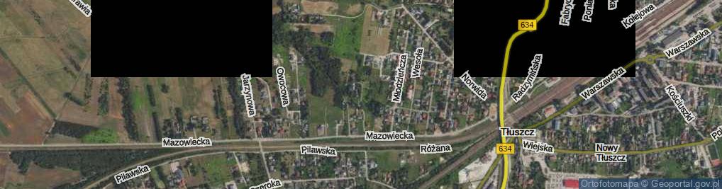 Zdjęcie satelitarne Szymborskiej Wisławy ul.