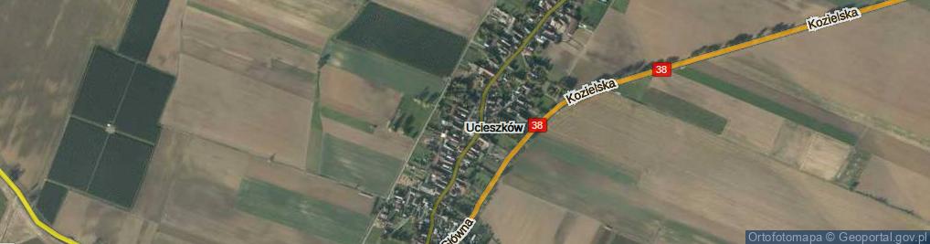 Zdjęcie satelitarne Szkolna ul.