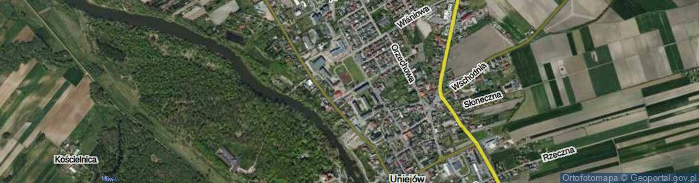 Zdjęcie satelitarne Szkolna ul.
