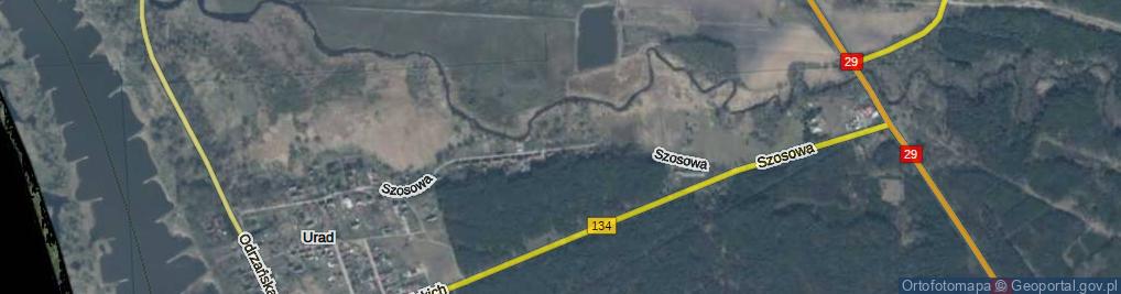 Zdjęcie satelitarne Szosowa ul.