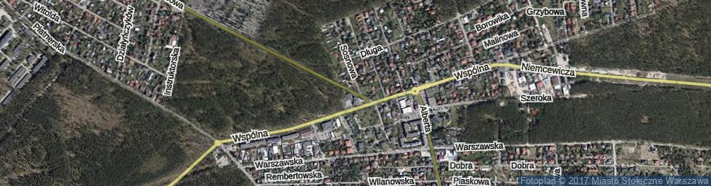 Zdjęcie satelitarne Szosowa ul.