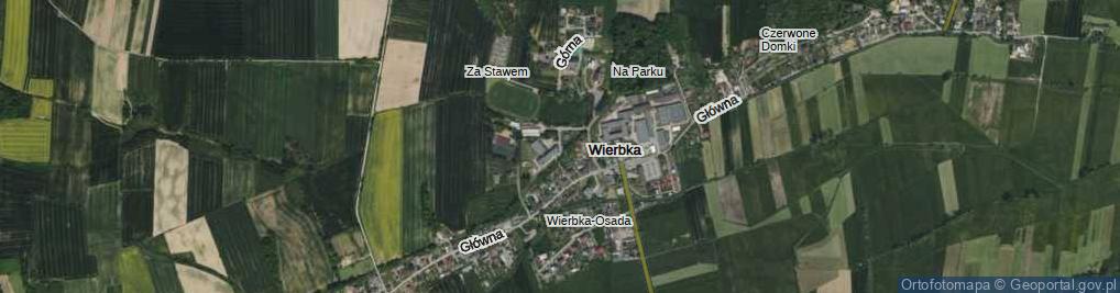 Zdjęcie satelitarne Szkolna ul.