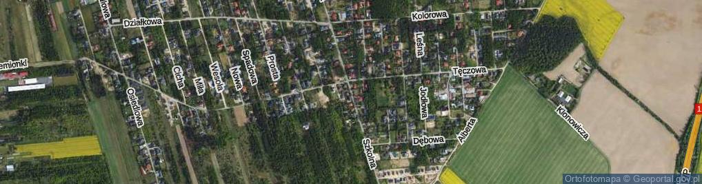 Zdjęcie satelitarne Szkolna ul.