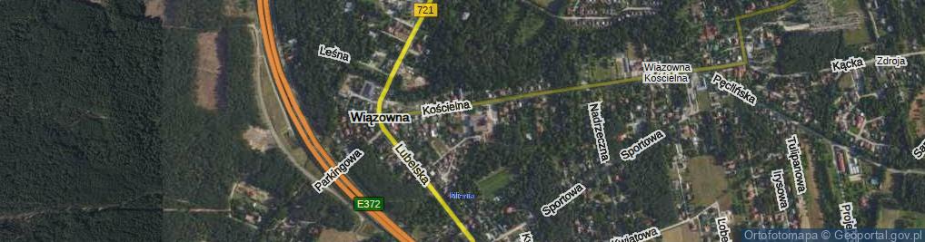 Zdjęcie satelitarne Szkolna ul.