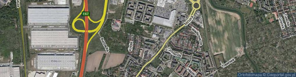 Zdjęcie satelitarne Szarskiego Kazimierza Witalisa ul.