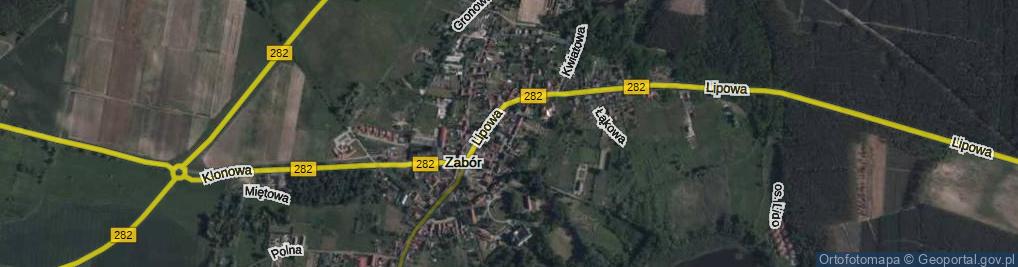 Zdjęcie satelitarne Szkolna ul.