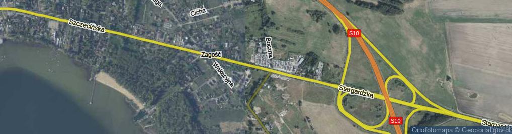 Zdjęcie satelitarne Szczecińska ul.