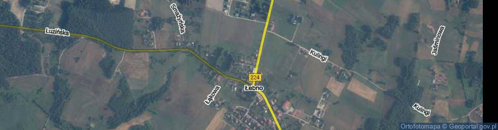 Zdjęcie satelitarne Szlaku Pocztowego ul.