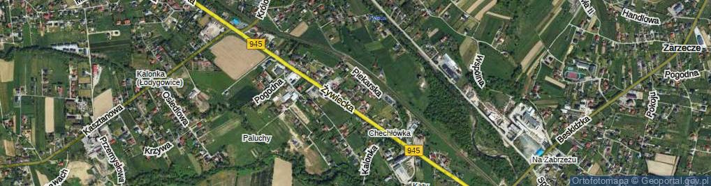 Zdjęcie satelitarne Szewska ul.