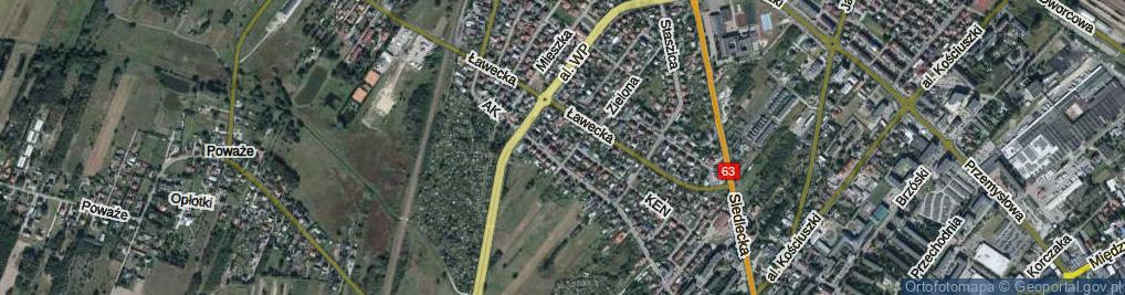 Zdjęcie satelitarne Szaniawskiego Felicjana ul.