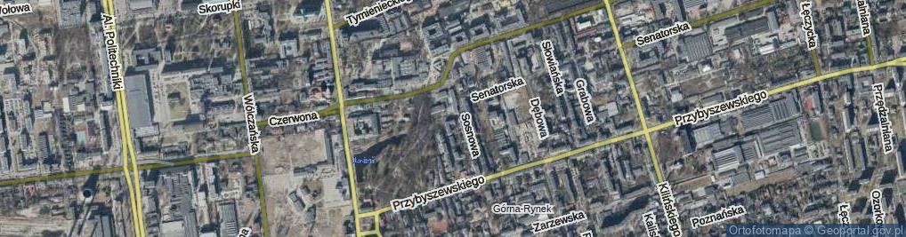 Zdjęcie satelitarne Szczucińska ul.