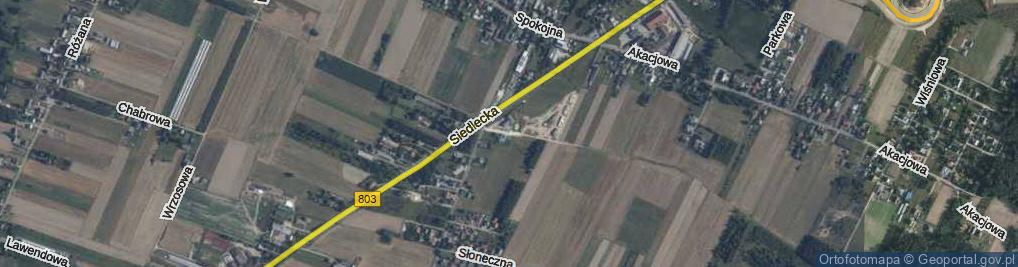 Zdjęcie satelitarne Szkolna ul.