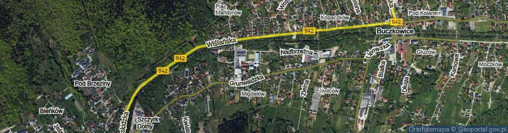 Zdjęcie satelitarne Tartaczna ul.