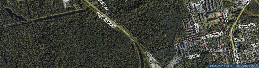 Zdjęcie satelitarne Tartaczna ul.