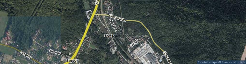 Zdjęcie satelitarne Tarasowa ul.