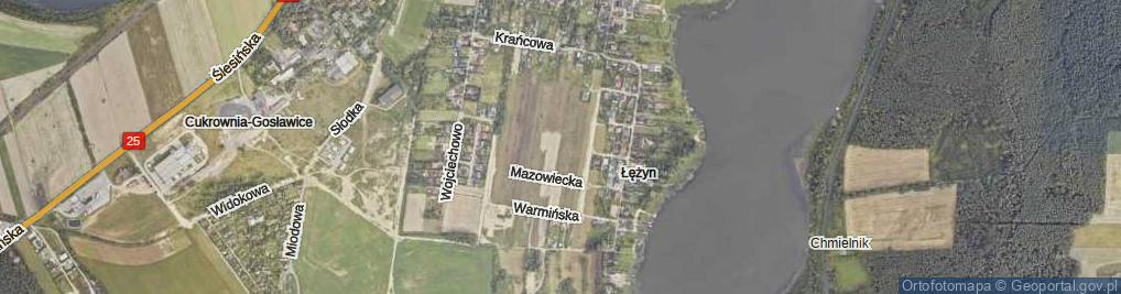 Zdjęcie satelitarne Tatrzańska ul.