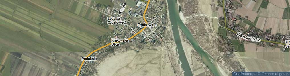 Zdjęcie satelitarne Targowa ul.