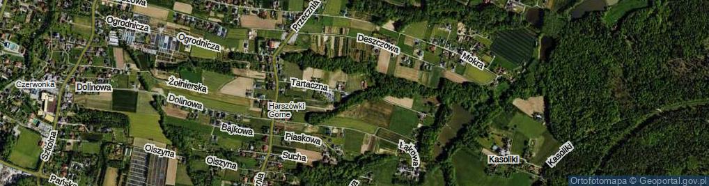 Zdjęcie satelitarne Tartaczna ul.