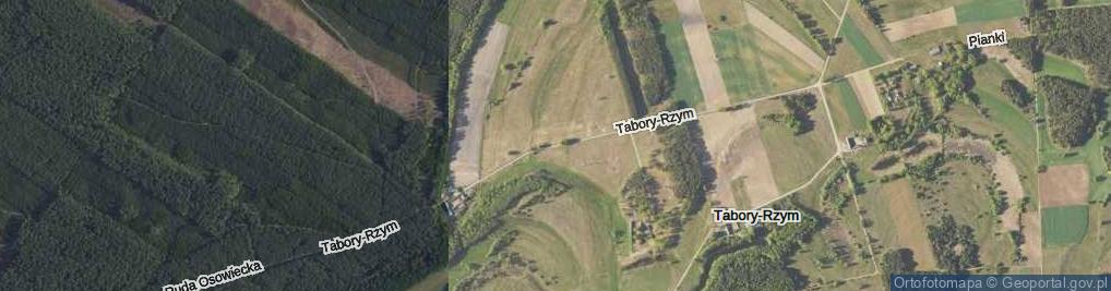 Zdjęcie satelitarne Tabory-Rzym ul.