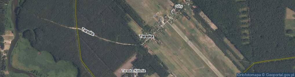 Zdjęcie satelitarne Taraska ul.