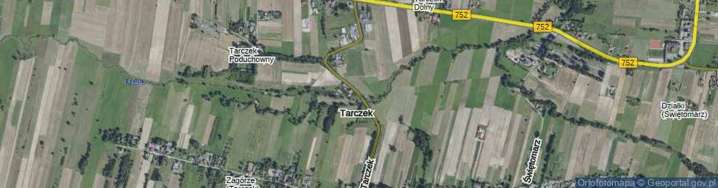 Zdjęcie satelitarne Tarczek ul.