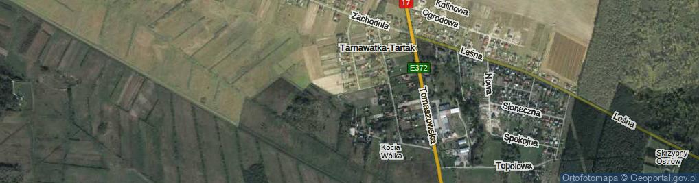 Zdjęcie satelitarne Tarnawatka-Tartak ul.