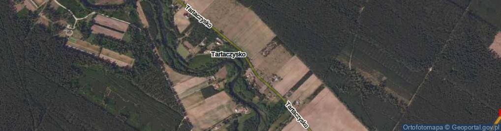 Zdjęcie satelitarne Tartaczysko ul.