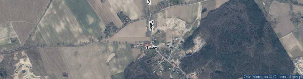 Zdjęcie satelitarne Tatów ul.