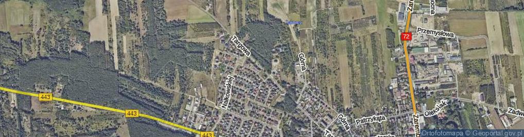 Zdjęcie satelitarne Targowa ul.