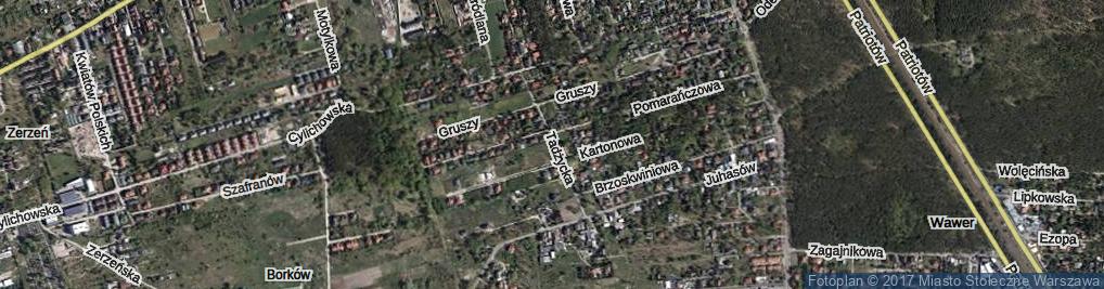 Zdjęcie satelitarne Tadżycka ul.